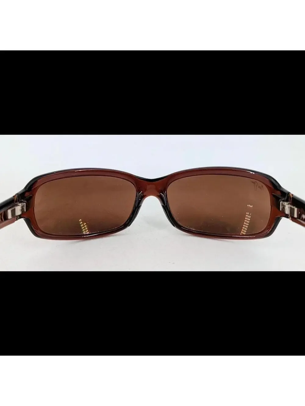 EUC Maui Jim Lagoon MJ 189-26 Brown Frame w/HCL Bronze Polarized Lens
